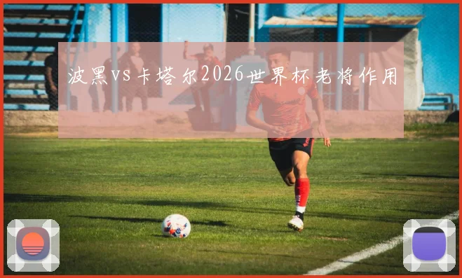 波黑vs卡塔尔2026世界杯老将作用